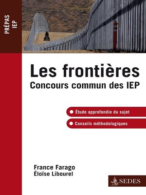 cover image of Les frontières